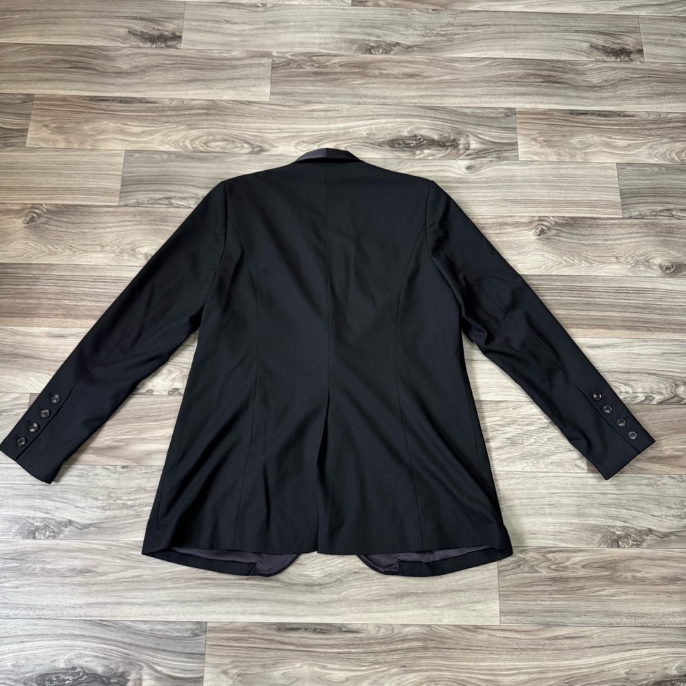 Universal Standard Black Wool Blend Classic Blazer Size Extra Small - Picture 7 of 10